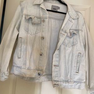 ASOS light denim jacket US 10 runs small